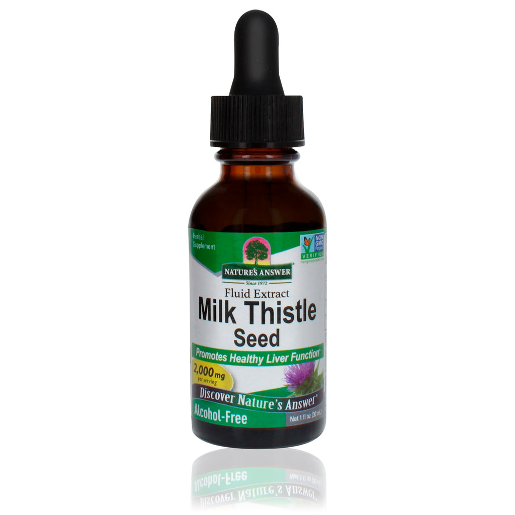 Green Vitality Mariadistel alcoholvrije tinctuur Nature's Answer Kaardeshop 30ml
