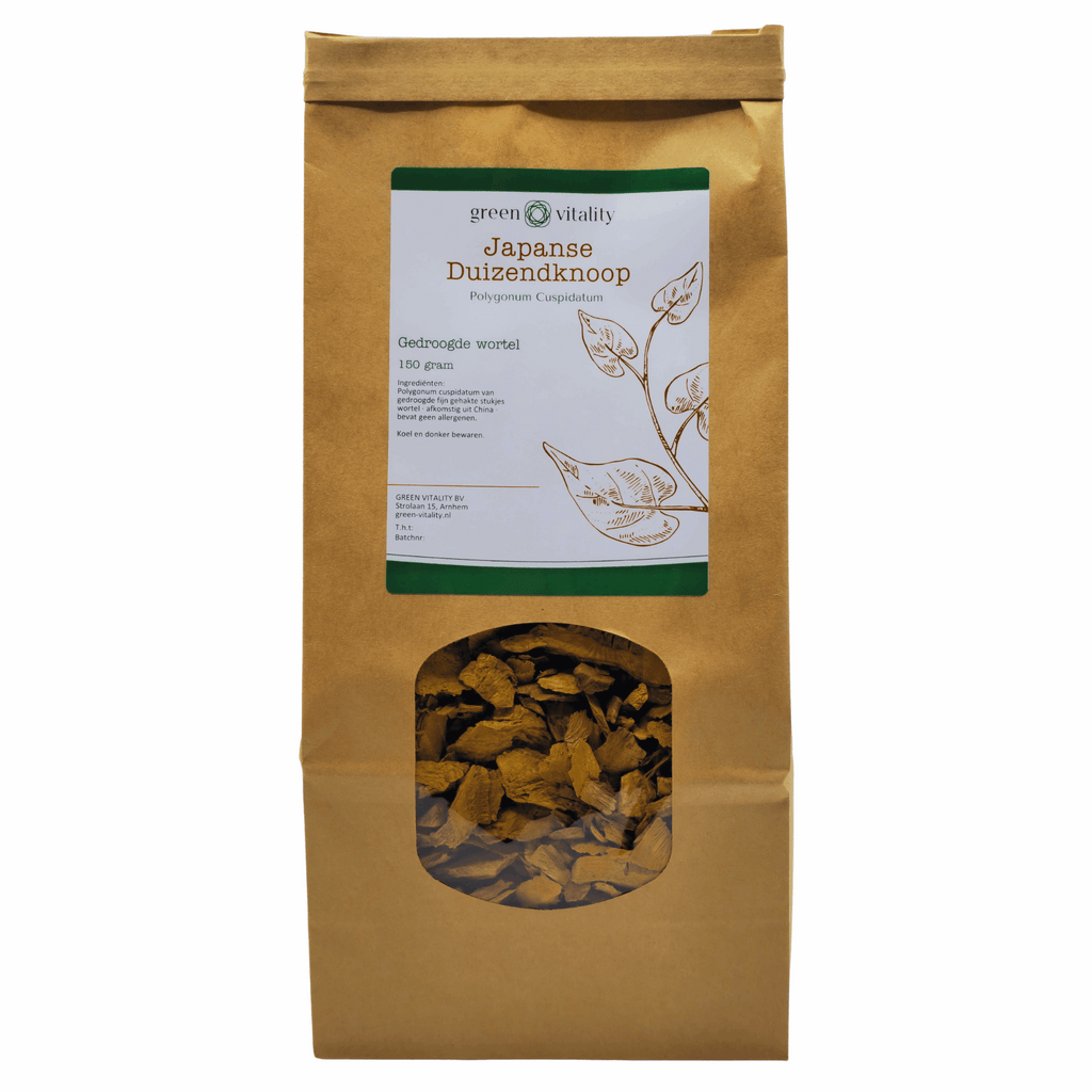 Green Vitality Japanse Duizendknoop Thee Kaardeshop 150gr